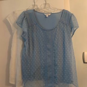 2 -for 1 - Lauren Conrad blouses